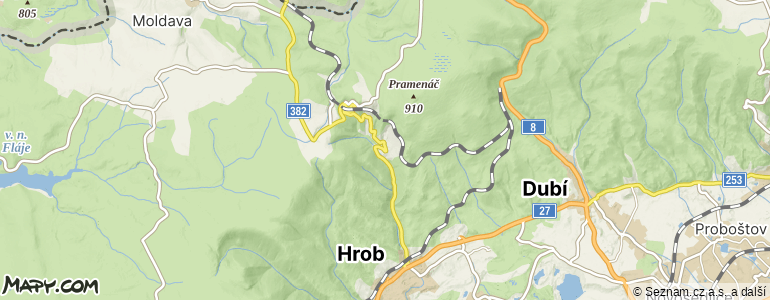 Mapa místa inzerátu — Mikulov