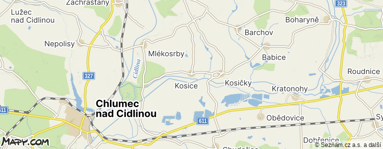 Mapa místa inzerátu — Kosice