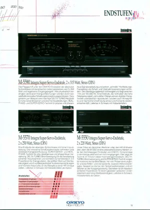 Onkyo Integra M-5550