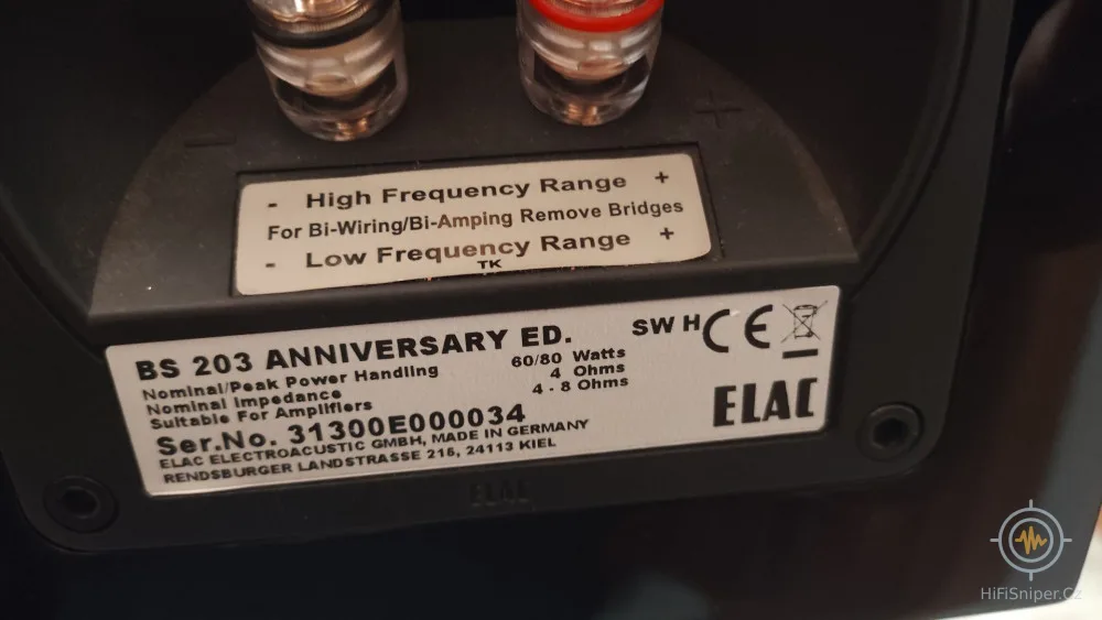 Elac BS 203 Anniversary Edition (SW H)