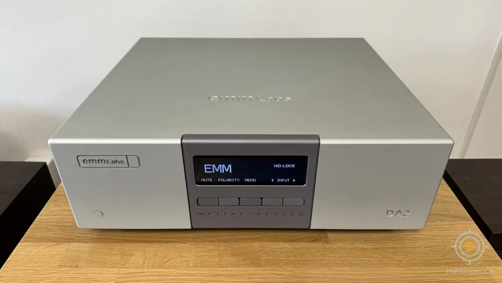 Emm Labs DA2 v2 - referenční D/A převodník