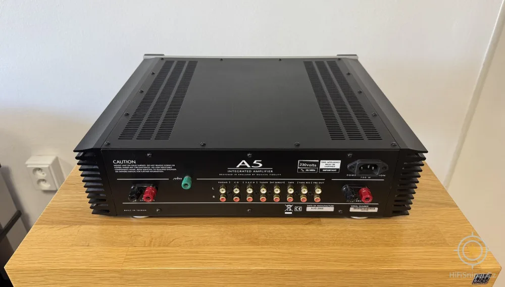 Musical Fidelity A5 - integrovaný zesilovač