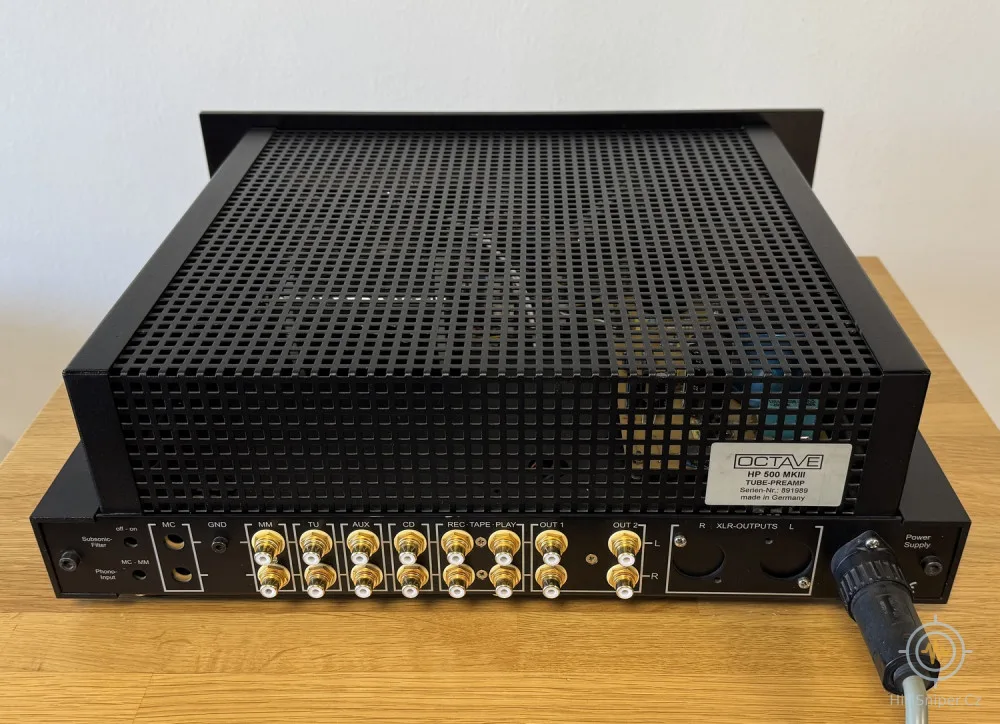 Octave HP 500 MKIII - lampový předzesilovač