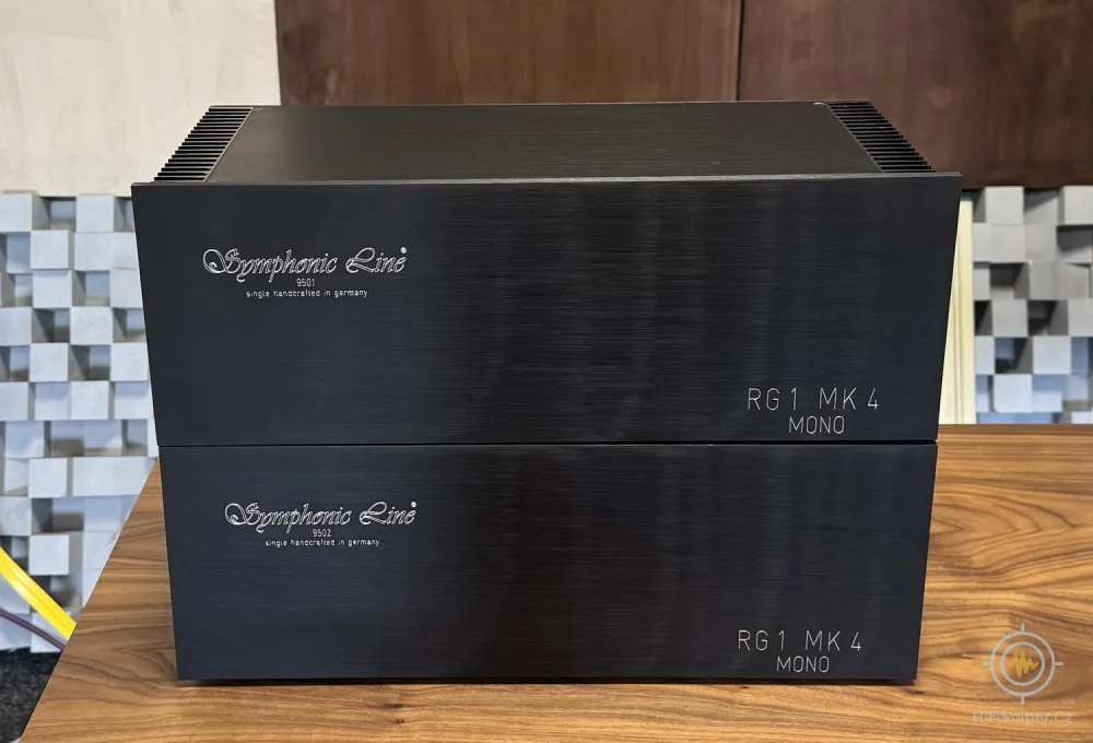 Symphonic Line RG1 MK4 mono - koncové zesilovače