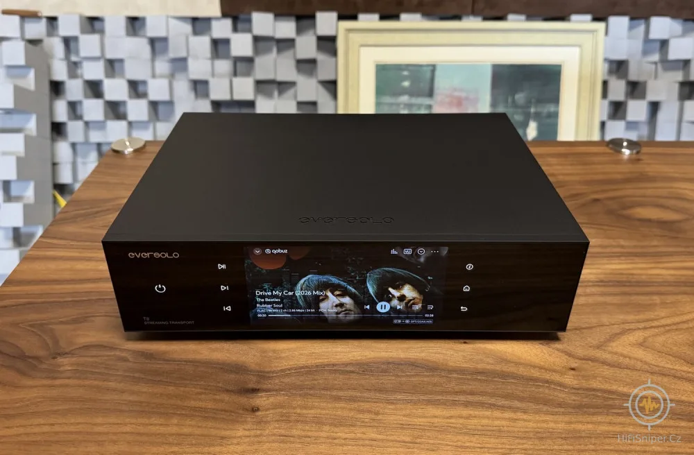 EverSolo T8 - síťový streamer a digitální transport