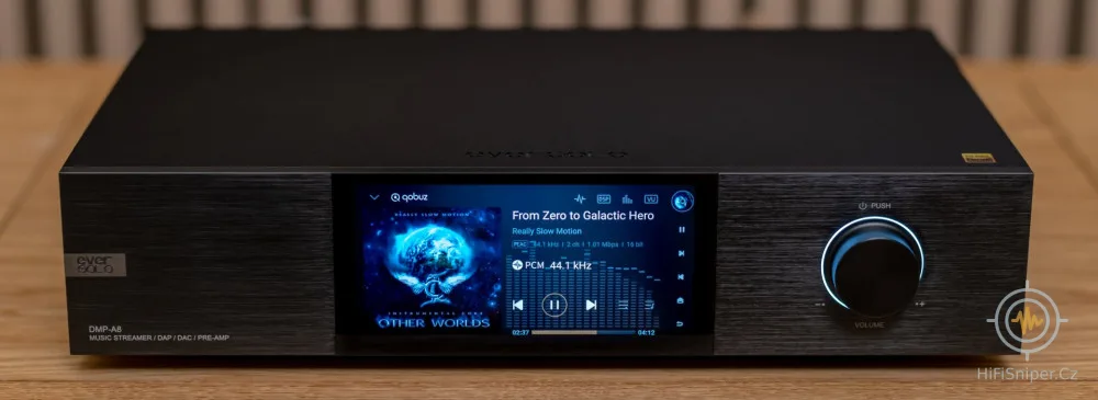 EverSolo DMP-A8 - streamer, předzesilovač a DAC