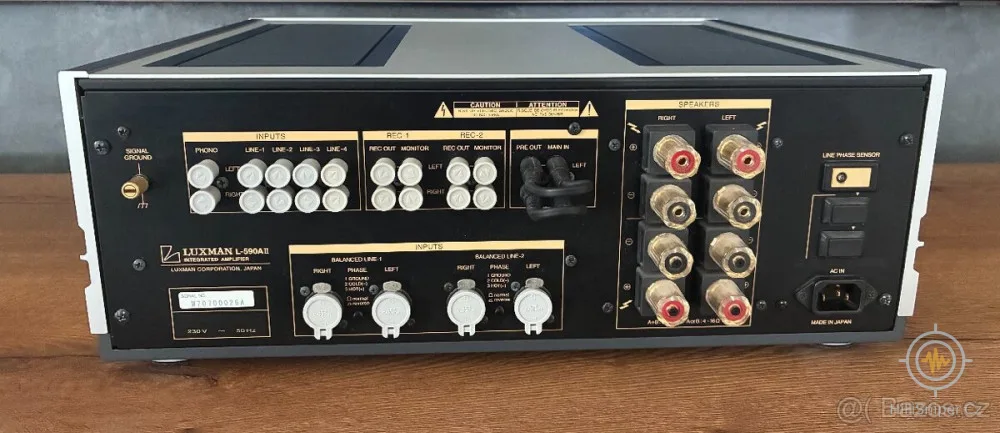 Luxman L-590A II v čisté třídě A