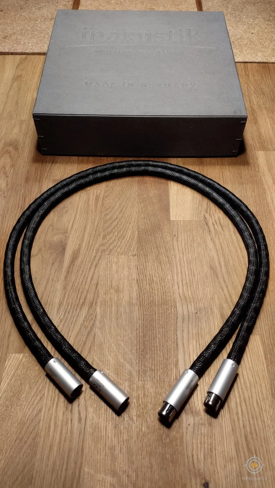 InAkustik NF-1204 AIR - analogový XLR kabel 1m