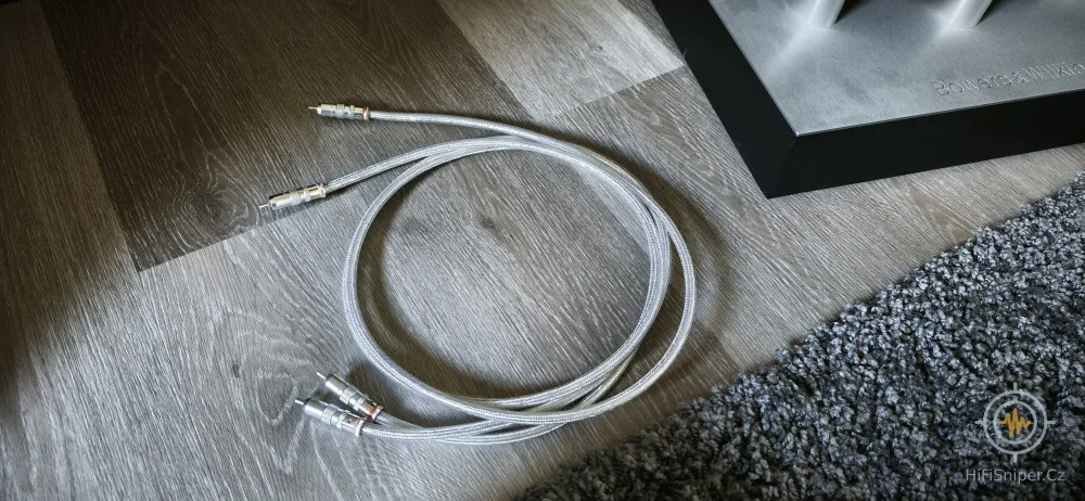 Audiocrast Pure Silver RCA - 1,5 m