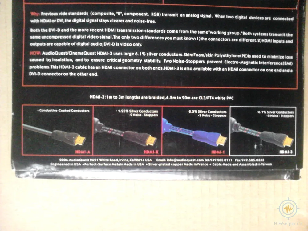 Audioquest HDMI-3