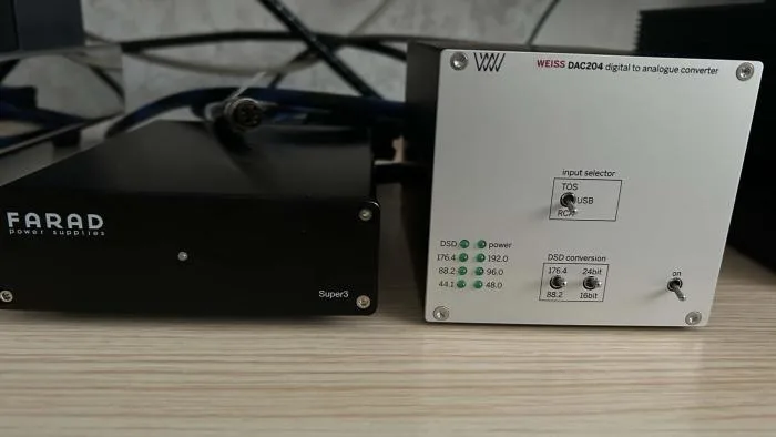Weiss DAC 204 + Farad Super 3
