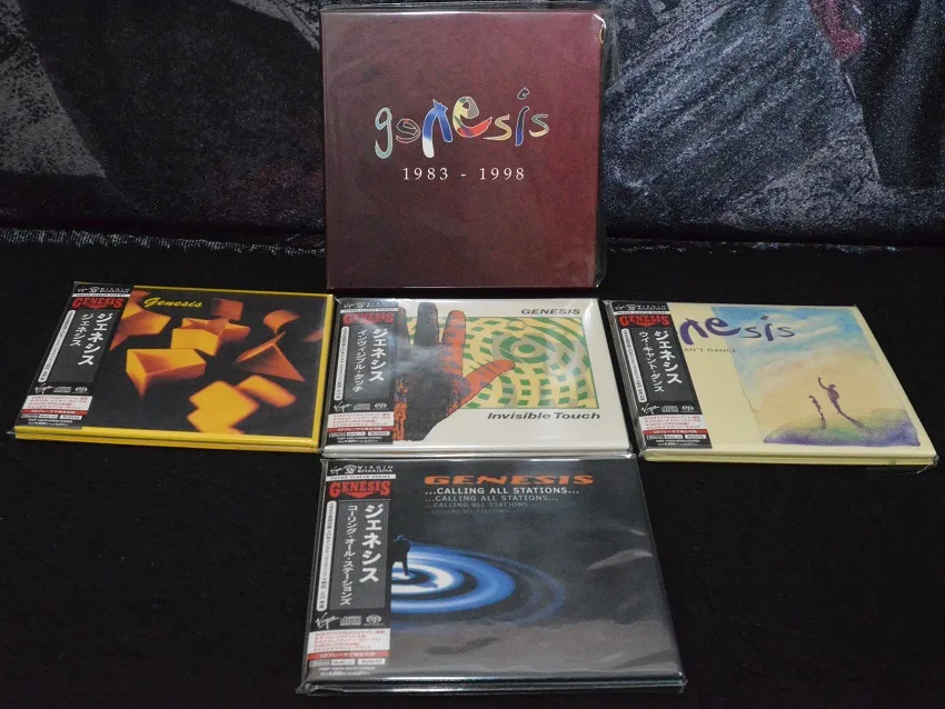 Genesis Japan hybrid SACD box set