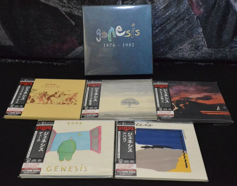 Genesis Japan hybrid SACD box set