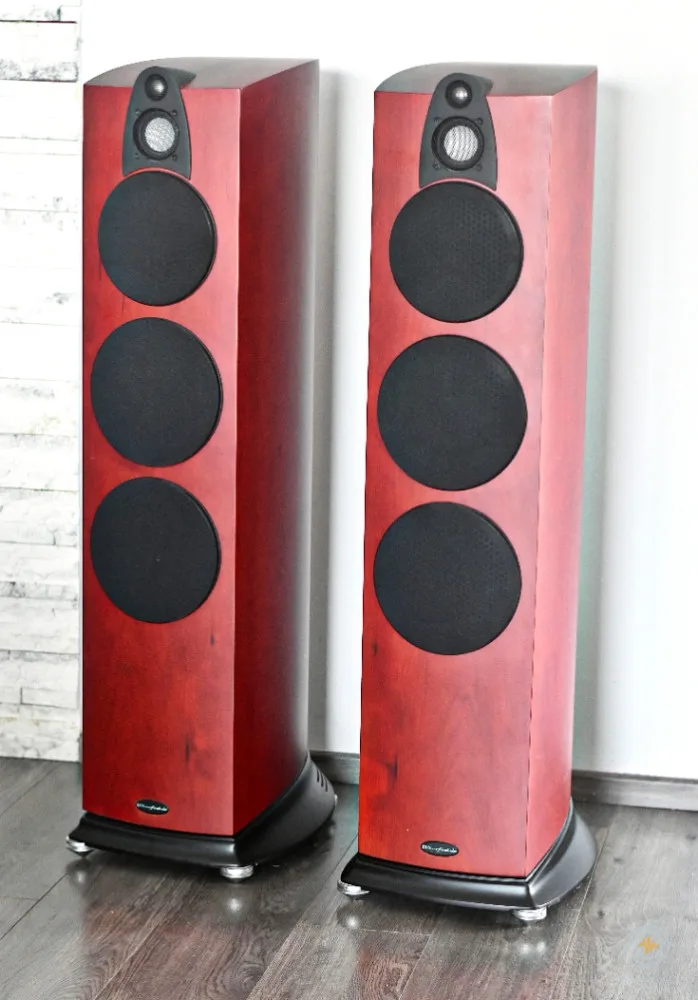 Wharfedale Jade 7 Burgundy burr