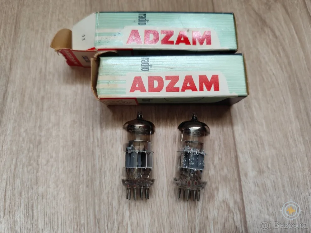 ADZAM Pár elektronek Adzam Ecc88 - NIB/NOS