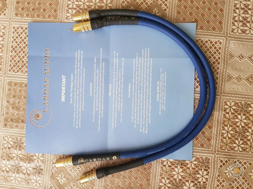 CARDAS SIGNÁLOVÝ KABEL CARDAS CLEAR LEIGHT RCA