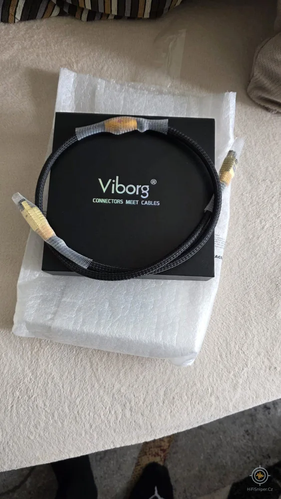 Viborg cat8 silver Ethernet