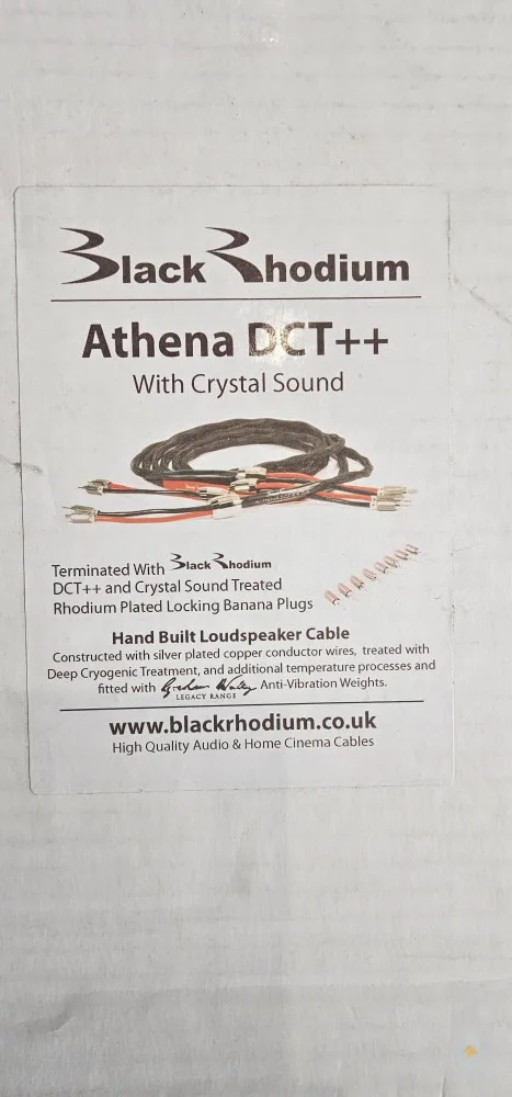 Black Rhodium BR Athena DCT++CS 3M