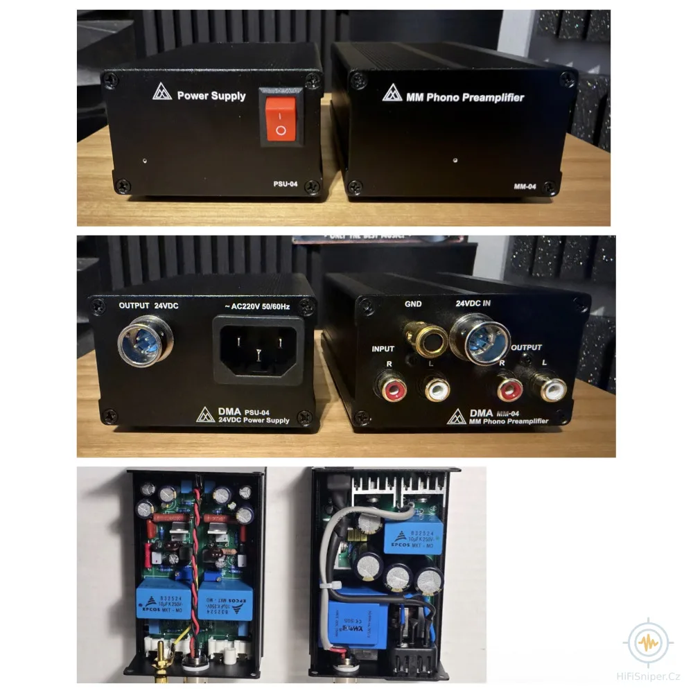 DMA Phono předzesilovač DMA MM-04 mkII