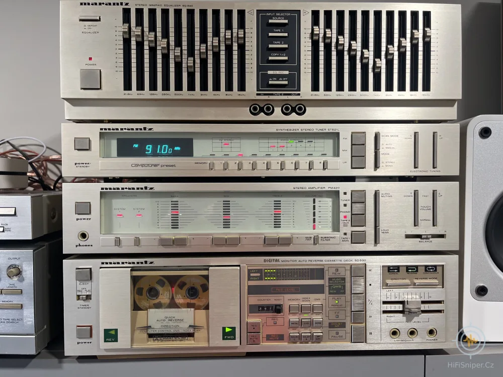 Marantz, sestava komponentů