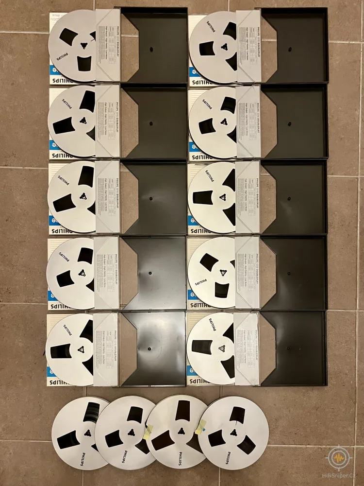 Phillips magnetofonové pásky