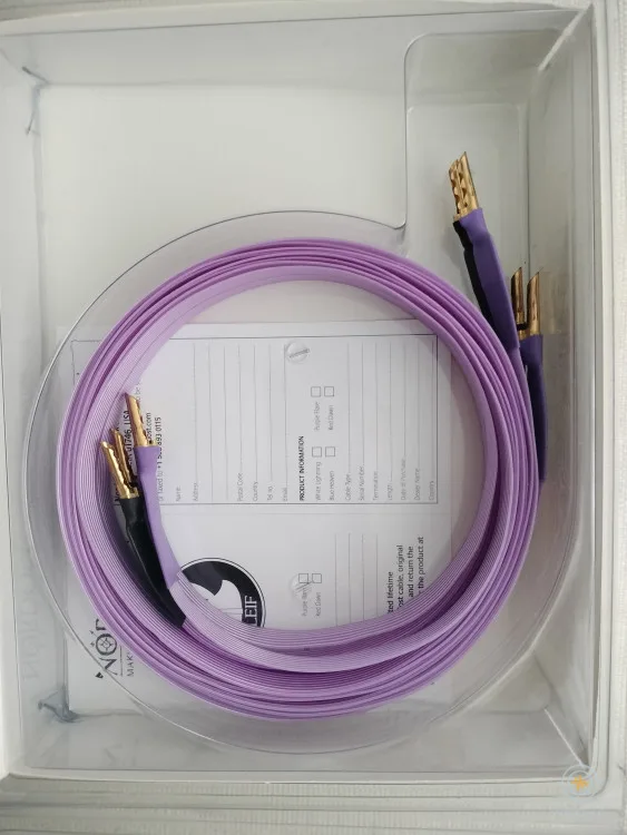 Nordost Purple reproduktorové káble 2 x 2m