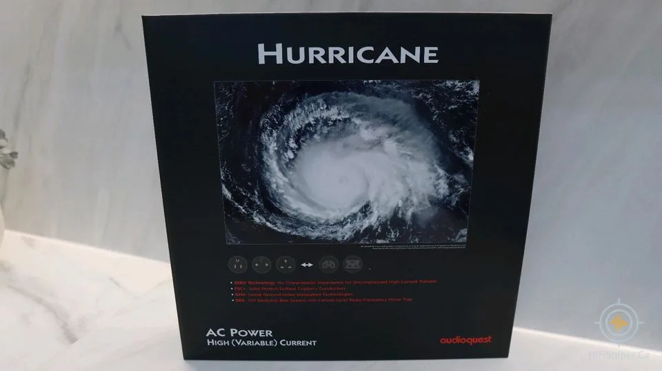 AudioQuest Hurricane High Current 1,5 m / BOX /