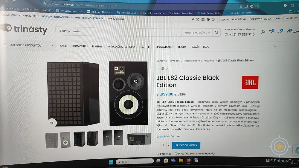 JBL L82 Classic Black Edition