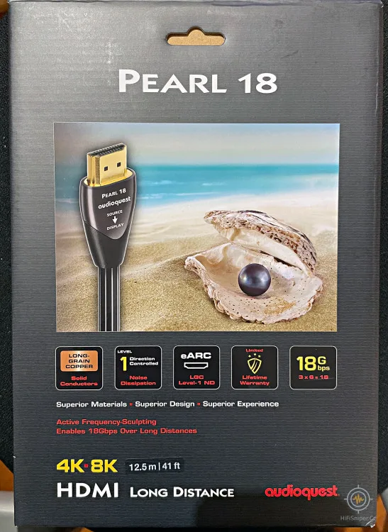 AudioQuest HDMI Pearl Active - 12,5 m