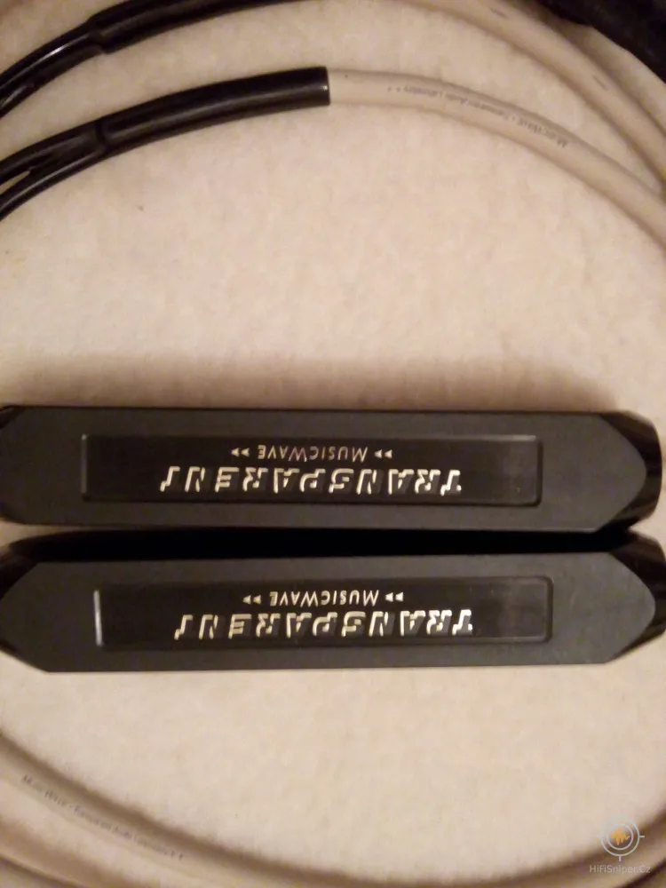 Transparent cable Transparent Music wave