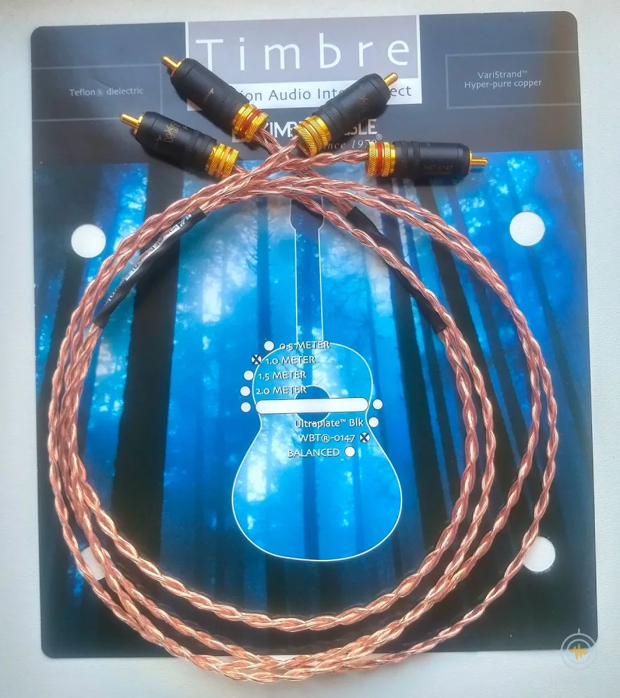 Kimber Kable Timbre RCA WBT 1m