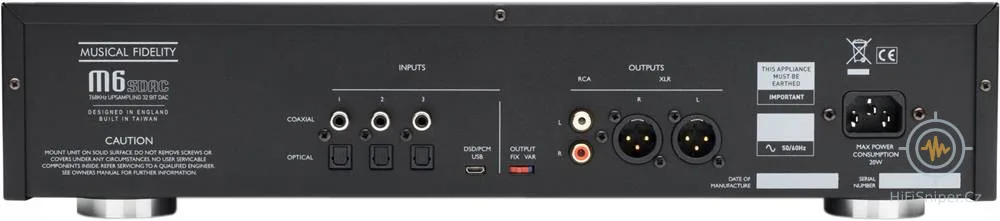 Musical Fidelity M6S DAC