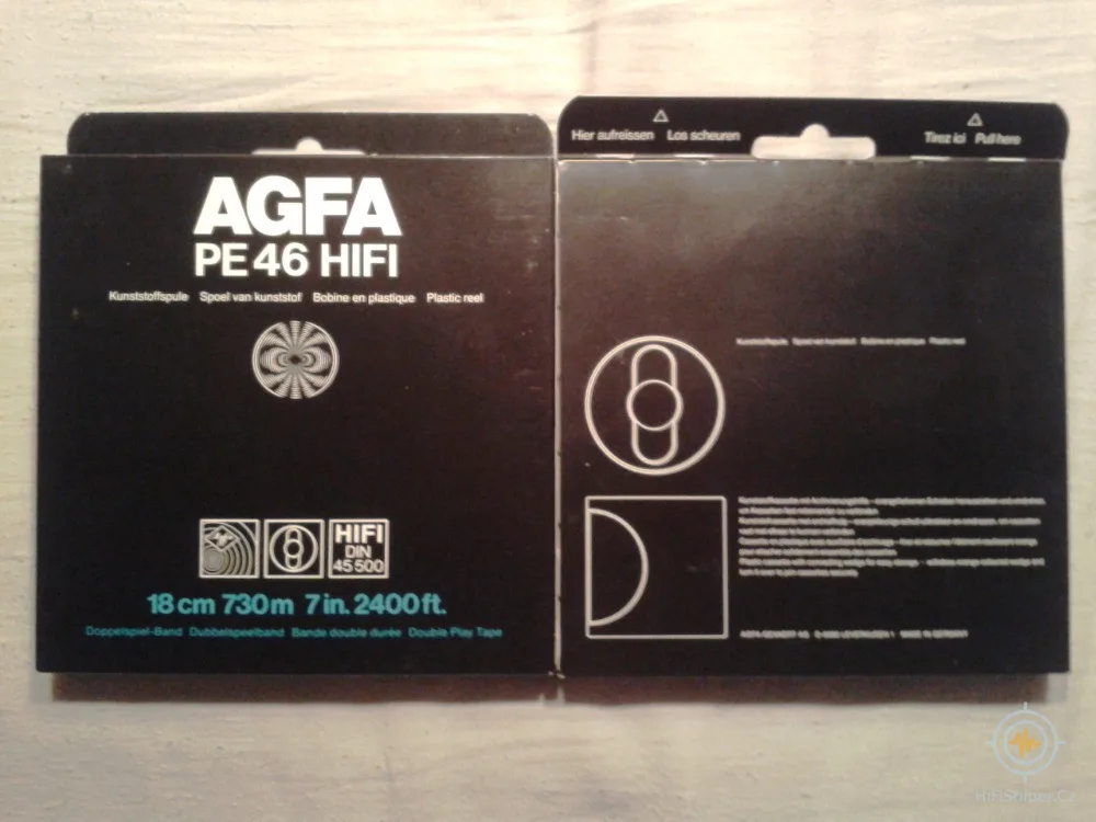 AGFA cívkové magnetofony