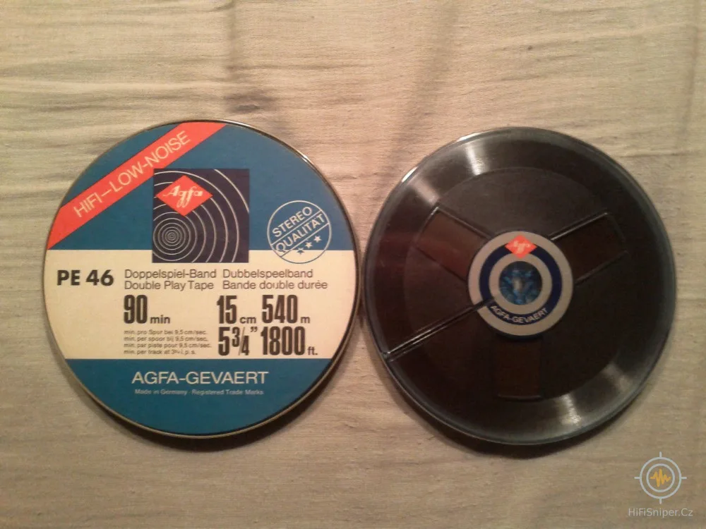 AGFA páska pro kotoučové magnetofony