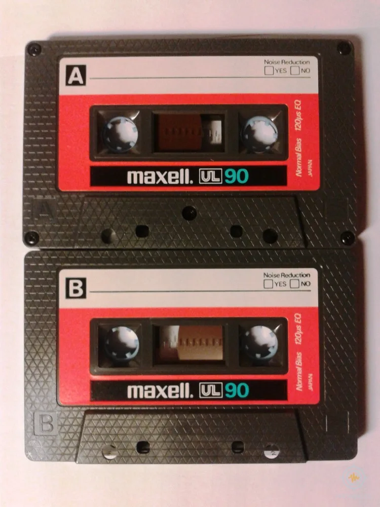 maxell UL 90 audiokazeta 1978