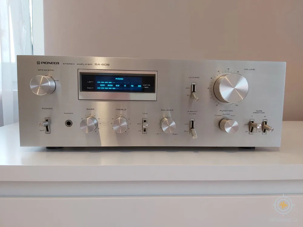PIONEER SA-608 BLUE LINE-SBÍRKOVÝ STAV